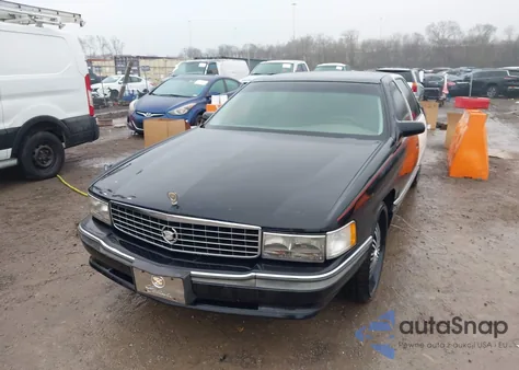 1994 Cadillac Deville Concours z USA, uszkodzony, nr VIN 1G6KF52Y6RU269491